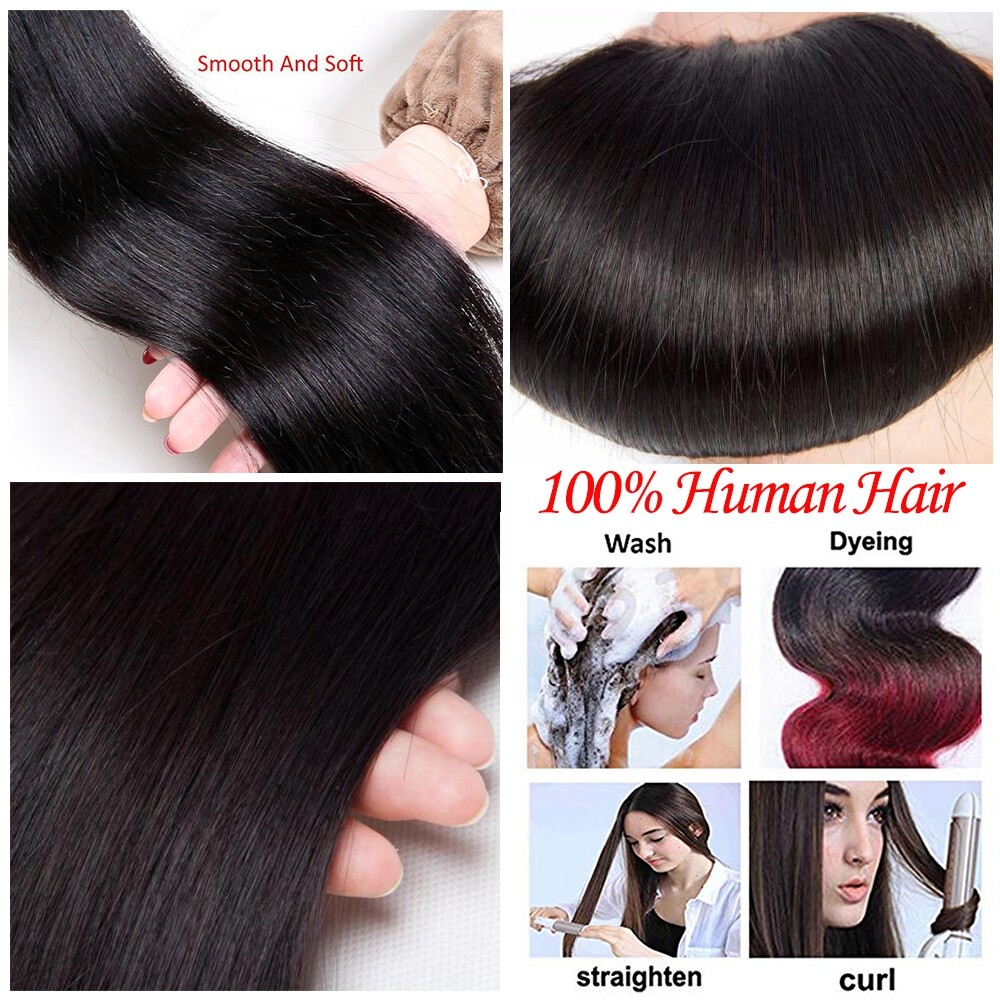 CLEARANCE Clip In 8 Pieces 18 Clips Full Head Russian Human Remy Hair Extensions