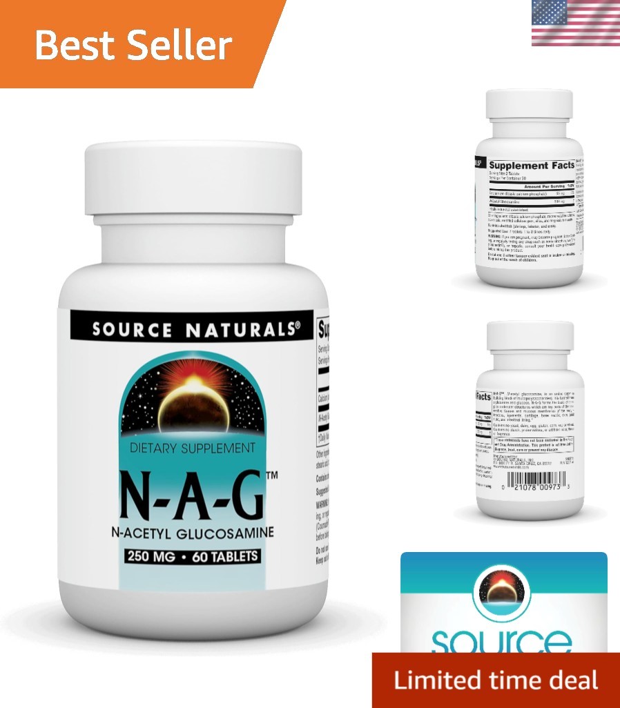 N-A-G, N-Acetyl Glucosamine for Joint Support and Intestinal Lining*, 250 mg …