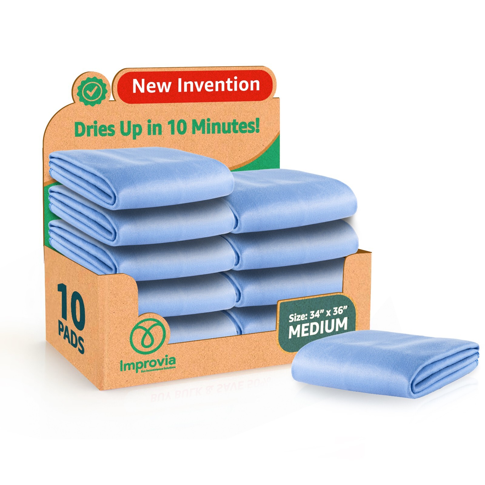 Reusable Underpads Washable Incontinence Waterproof bed pet pads 34″x36″ chux
