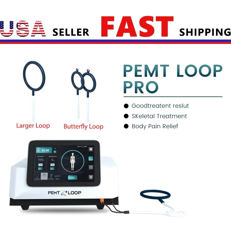 PMST Loop EMTT PEMF Machine Magnetic Physio Therapy Massage Pain Relief Animals