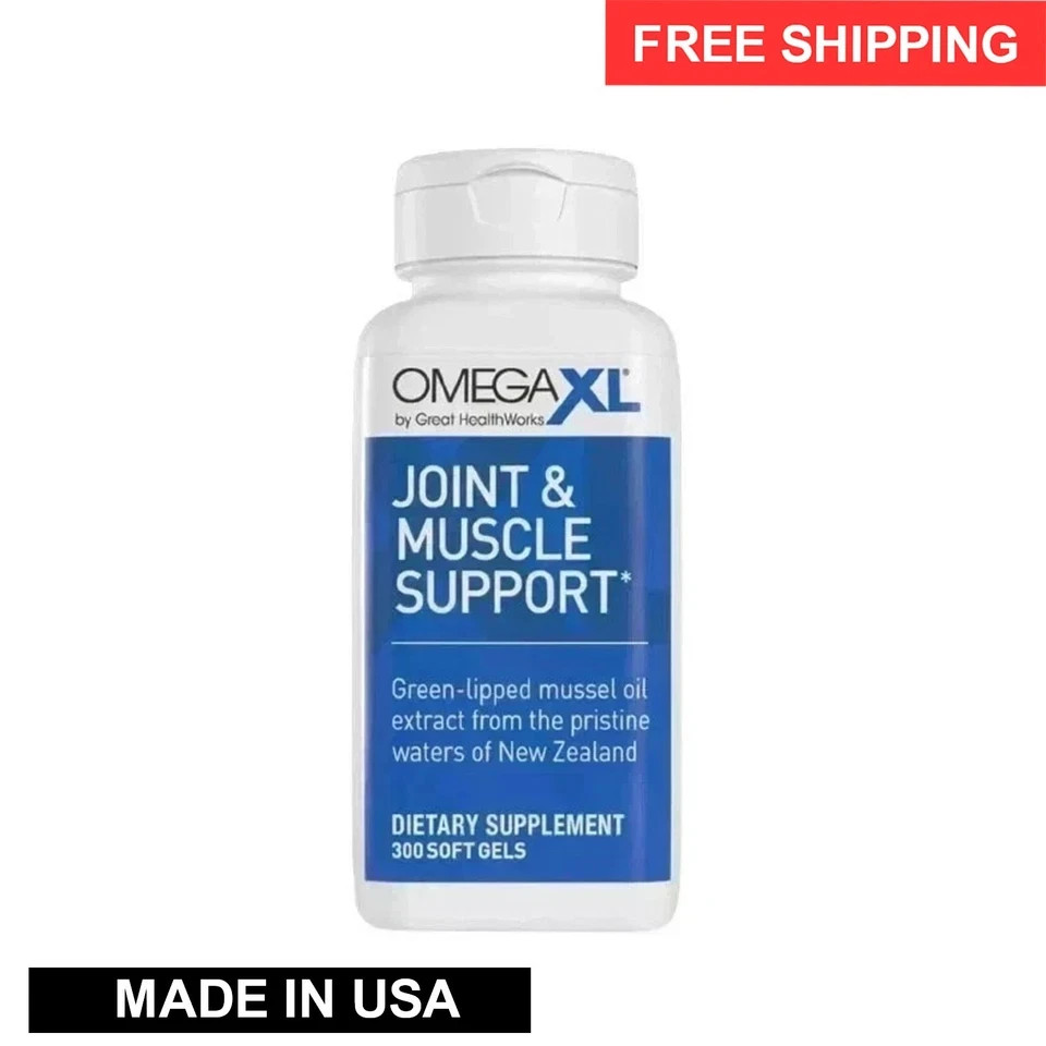 Omega XL 300 Capsules – Green Lipped Mussel Joint & Muscle Relief Supplement