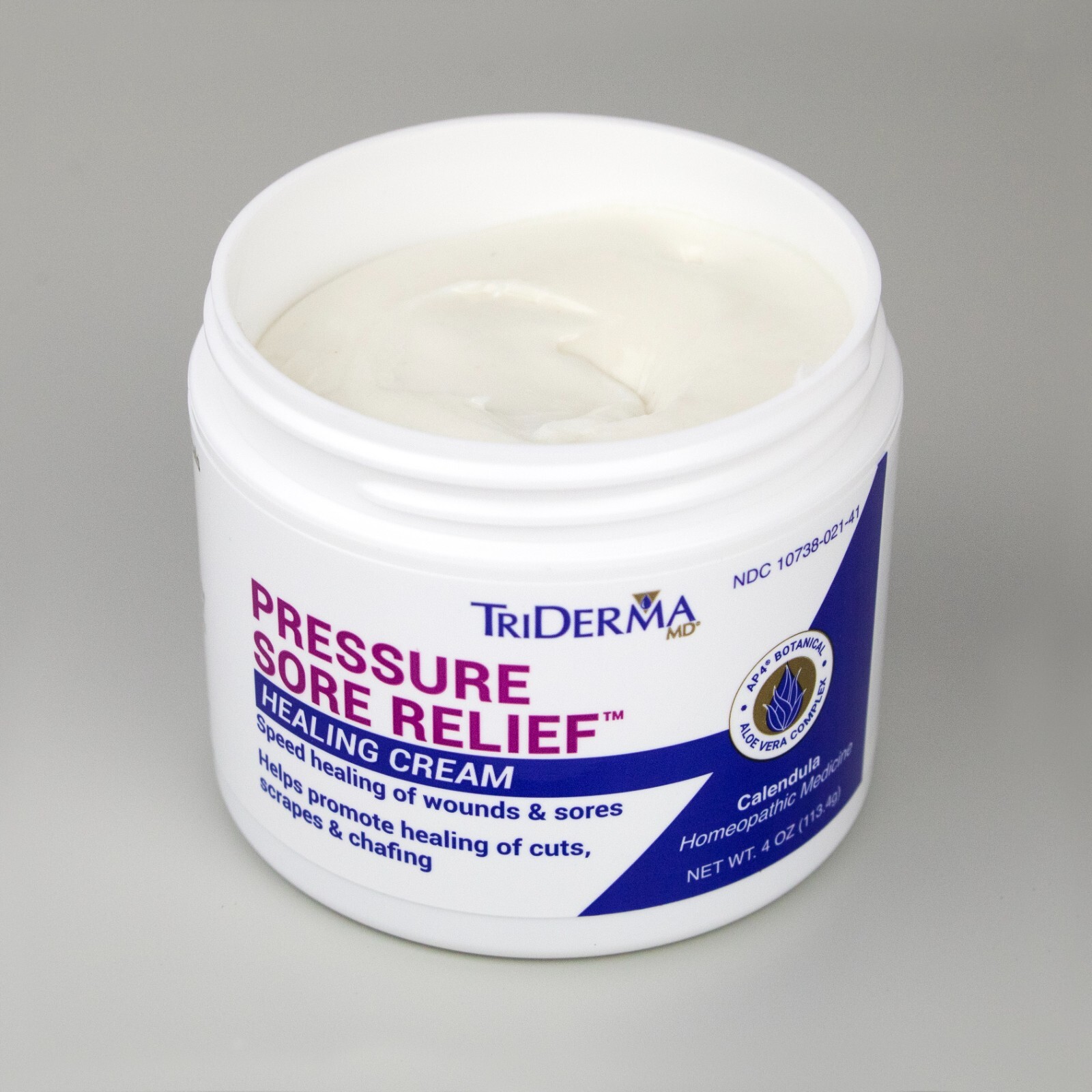 TriDerma Pressure Sore Relief Healing Cream for Bed Sores Treatment, Ulcers 4 oz
