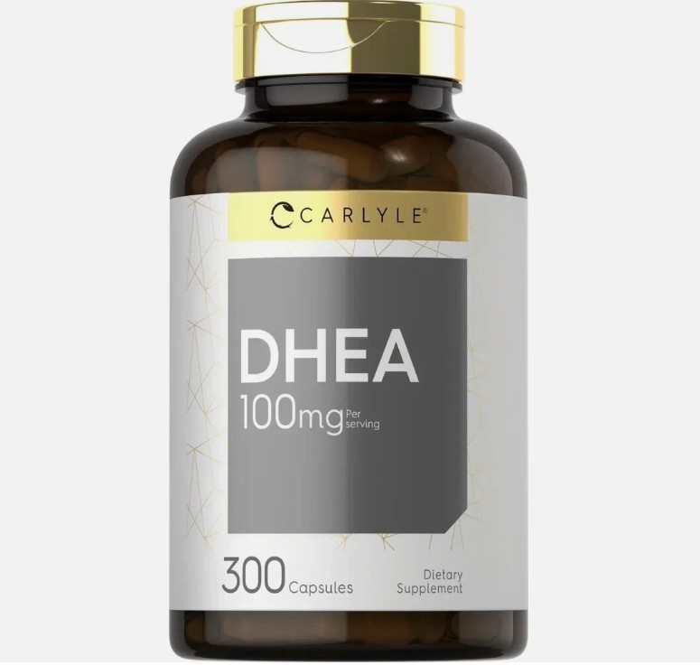 DHEA 100mg | 300 Capsules | Non-GMO & Gluten Free Supplement | by Carlyle