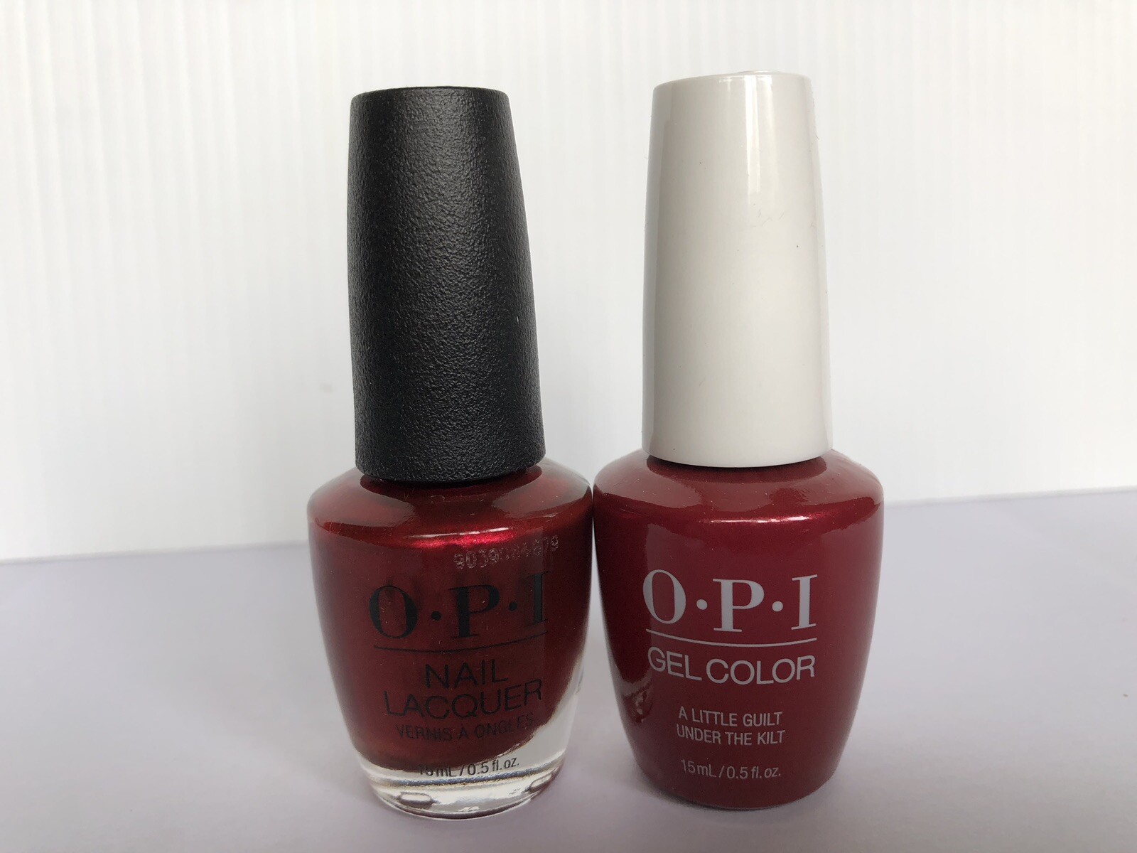 OPI GELCOLOR + MATCHING GEL POLISH A LITTLE GUILT UNDER THE KILT (GC U12 NL U12)