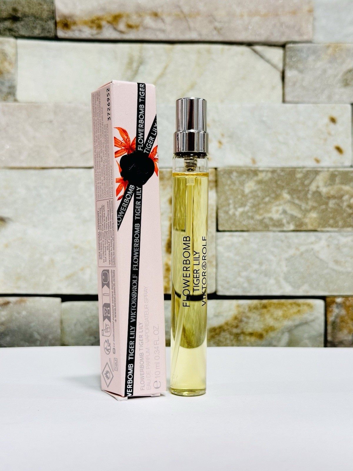 Viktor & Rolf Flowerbomb Tiger Lily 10ml 0.34 Oz Eau De Parfum Travel Spray