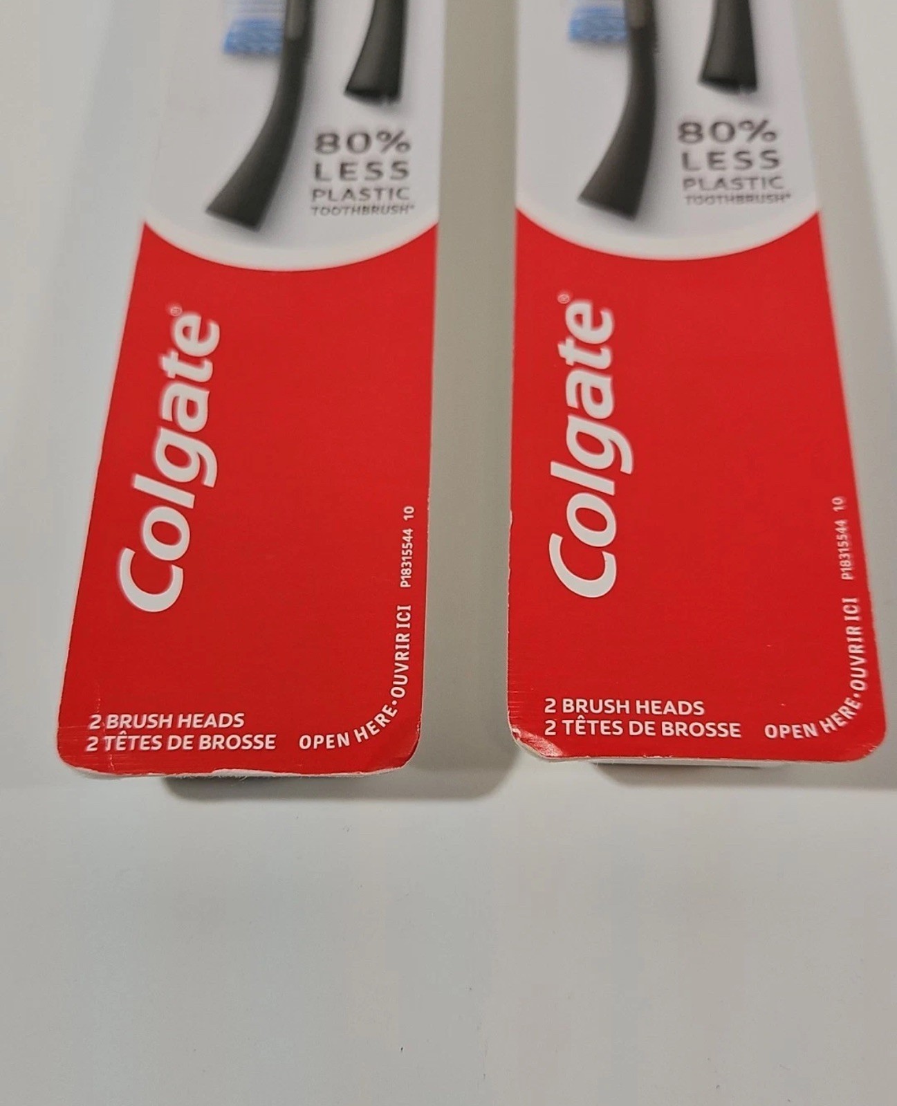 2x Colgate Keep Whitening Refills Brush Heads New (4 Heads Total)
