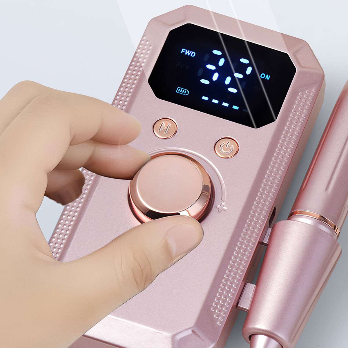 Rechargeable Electric Nail Drill Machine Portable Manicure Pedicure Kit 45000RPM