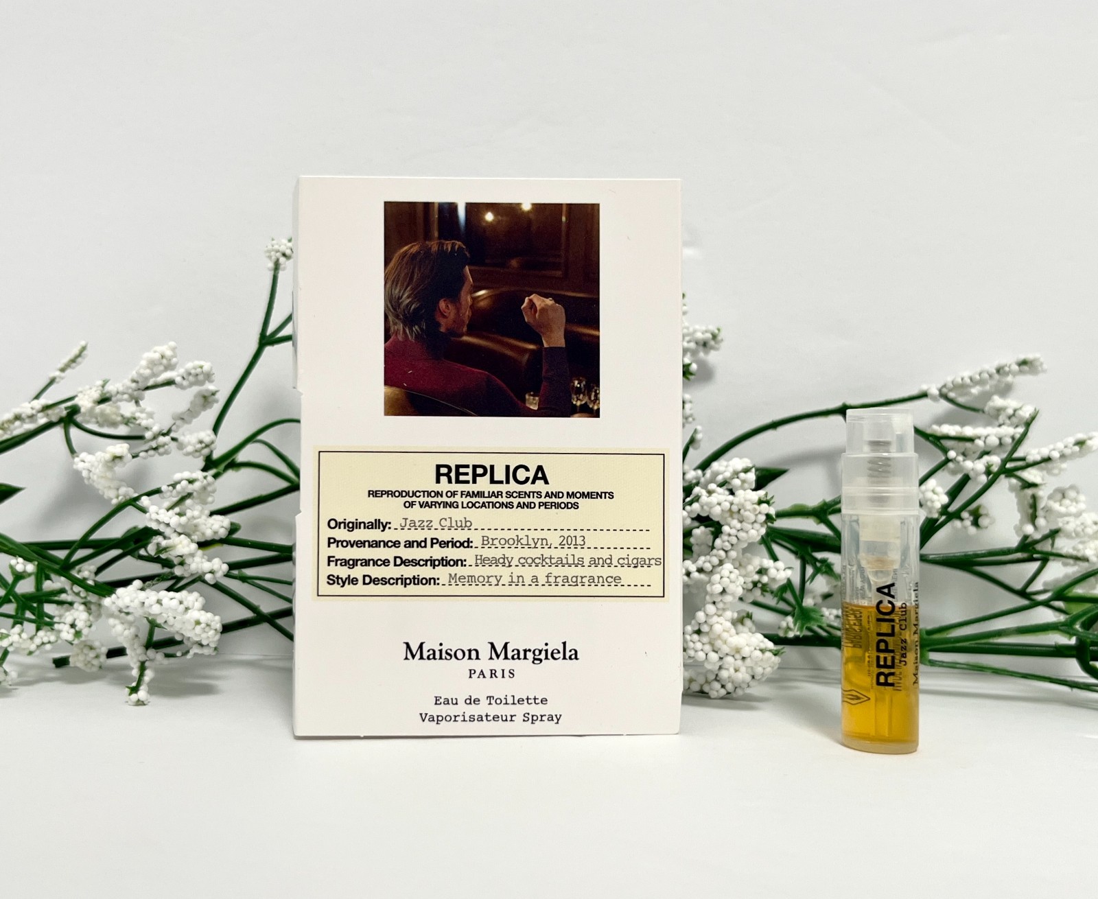 Maison Margiela Replica Jazz Club Eau de Toilette Unisex Sample Spray NEW