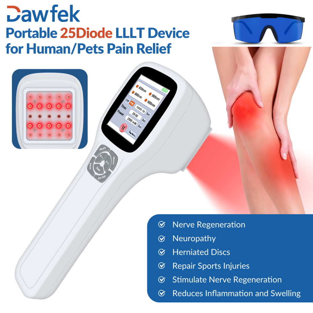 25Diodes Red Light Therapy Device Treats For Knee Arthritis Sciatica Pain Relief