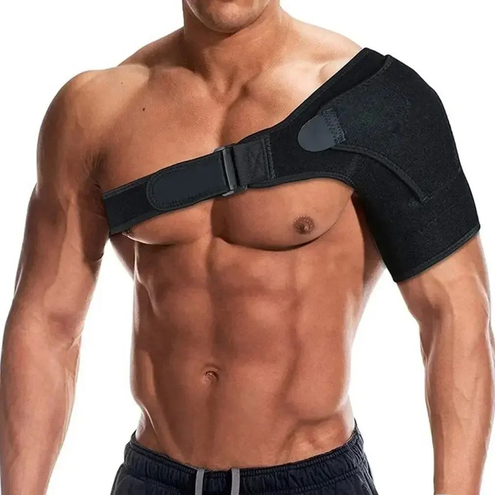 Adjustable Shoulder Brace Support with Pressure Pad Left Right Men Women