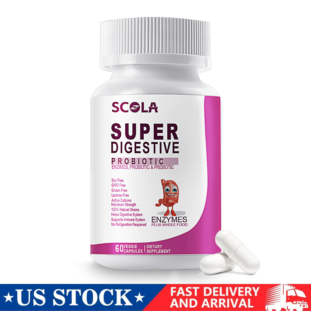 Probiotic blend of Lactobacillus Salivarius 100 Billion CFU Digestive Support