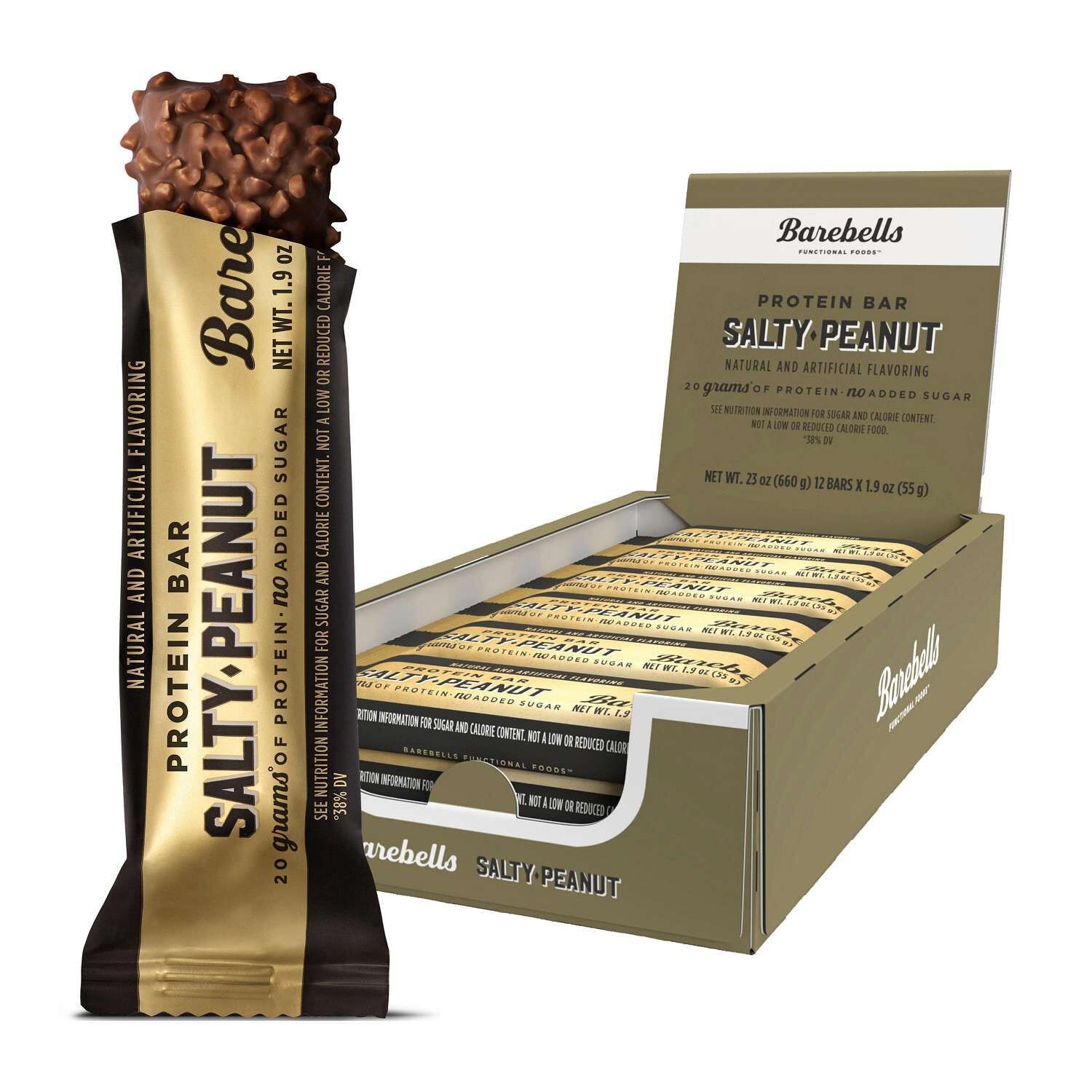 Barebells Protein Bar Salty Peanut 24ct (2X12CT) – BULK BOX