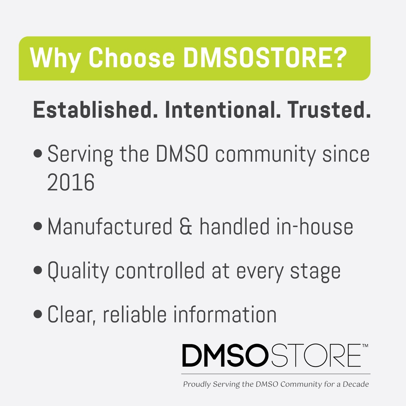 DMSO 16 oz. Pure 99.995% Low odor Sterile USP Pharma Grade Dimethyl Sulfoxide