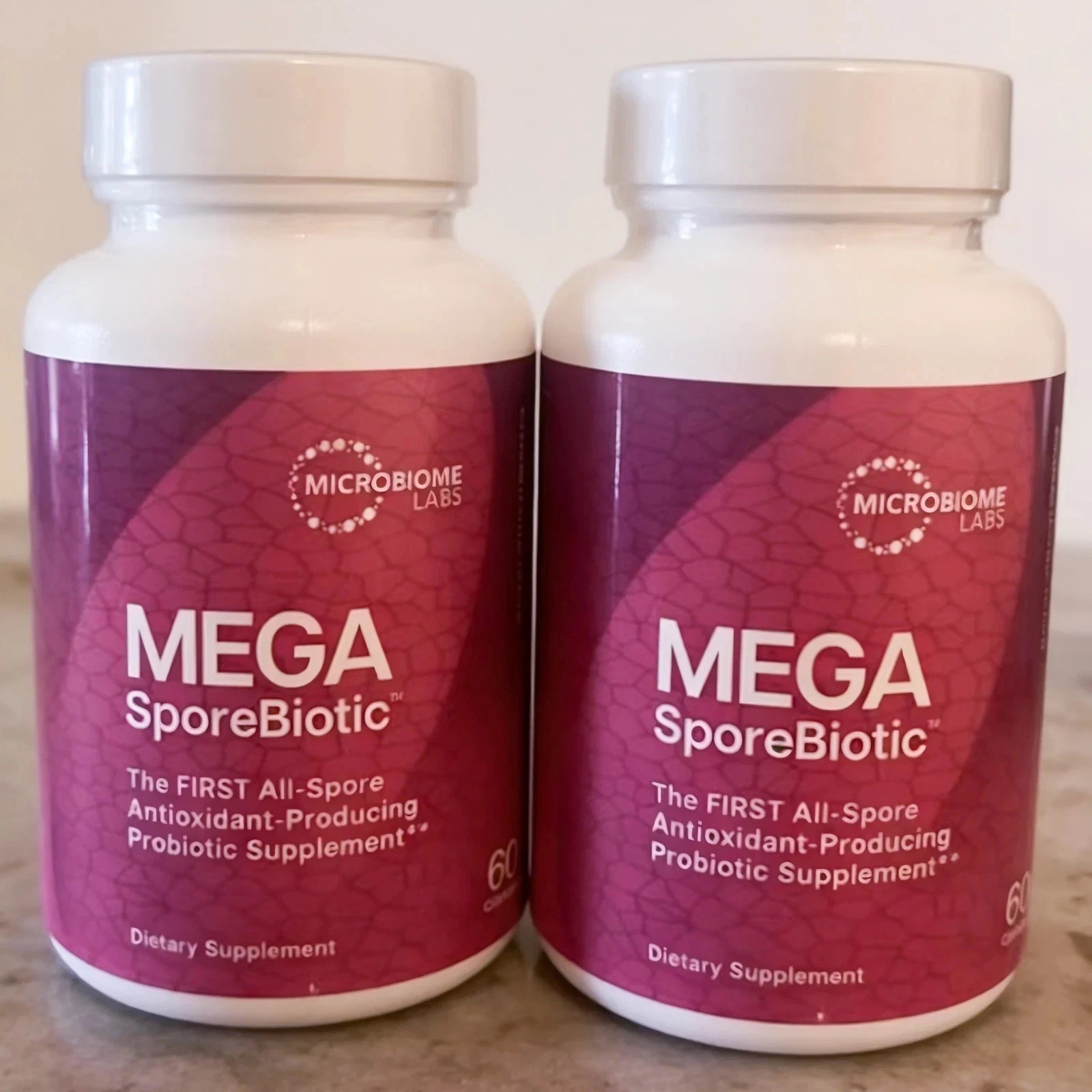 2-Pack Mega SporeBiotic Probiotic | High Potency for Microbiome Health NEW