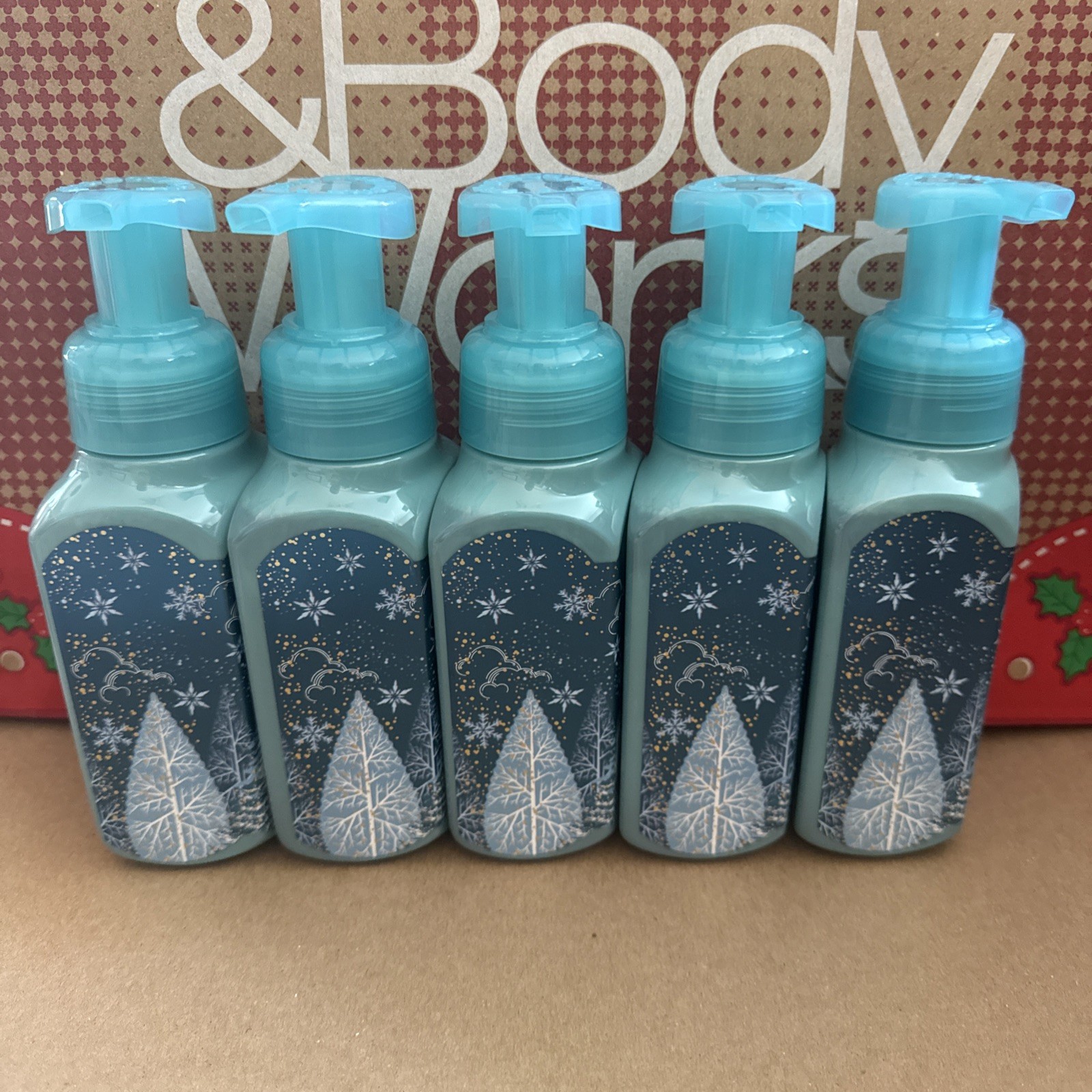 5x ❄️🌲FROSTED FOREST 🌲 ❄️ ~Bath Body Works Gentle & Clean Foam Hand Soap *2025