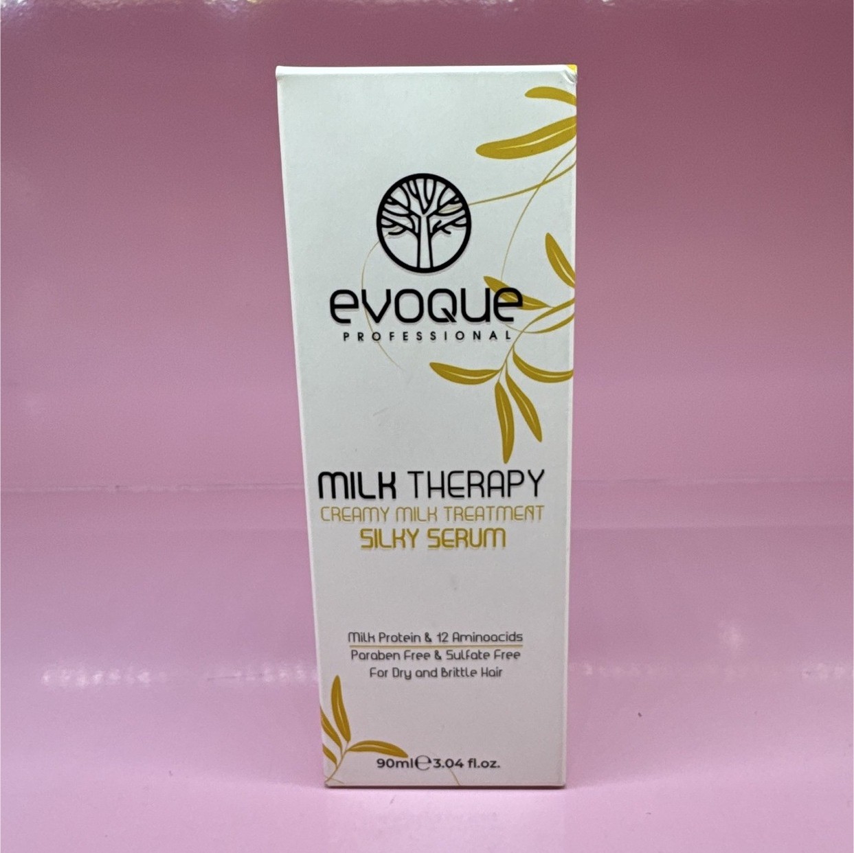 Evoque Professional Milk Therapy Hair Serum Milk Protein Paraben-Free 90ml