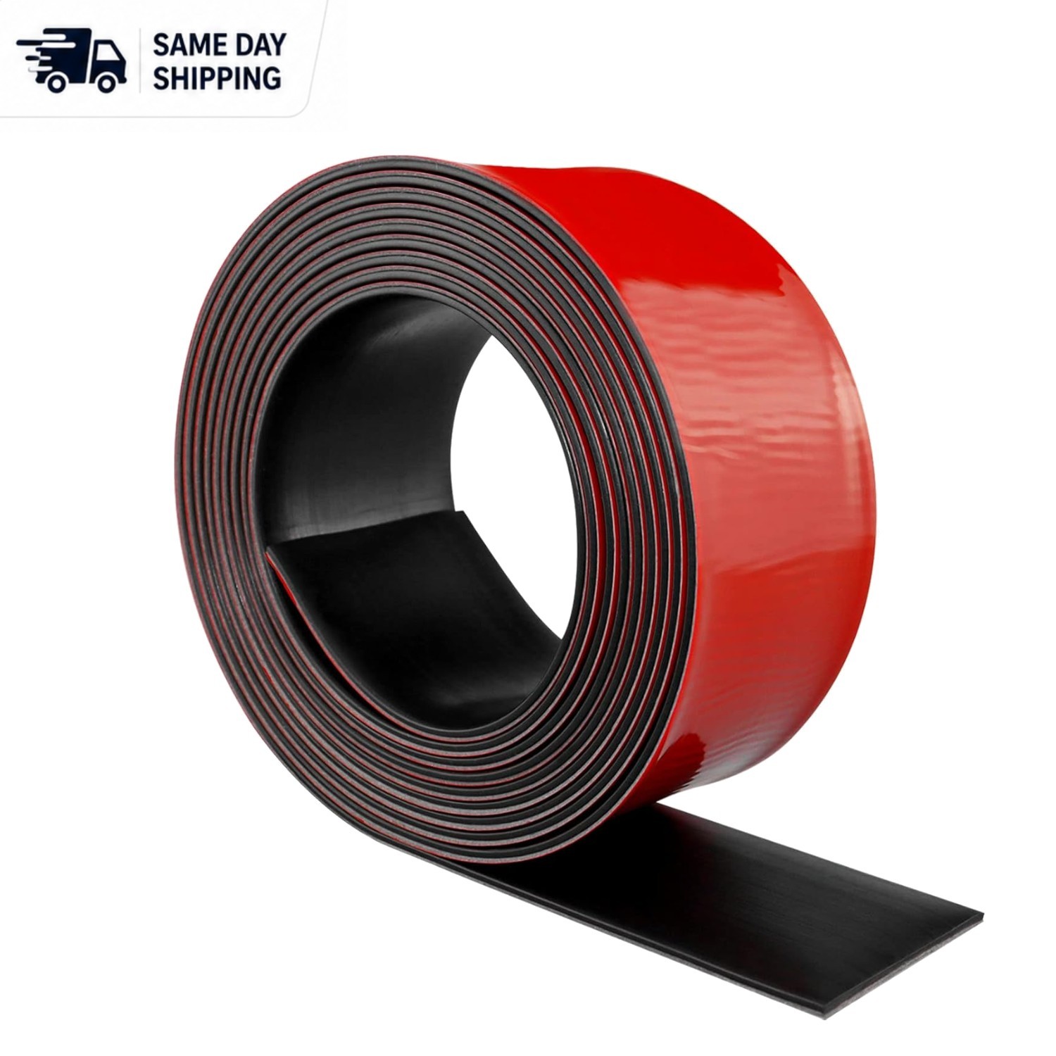Quality Neoprene Rubber Strips – Self-Adhesive, 2″ Wide x 1/16″ Thick x 10′ Long
