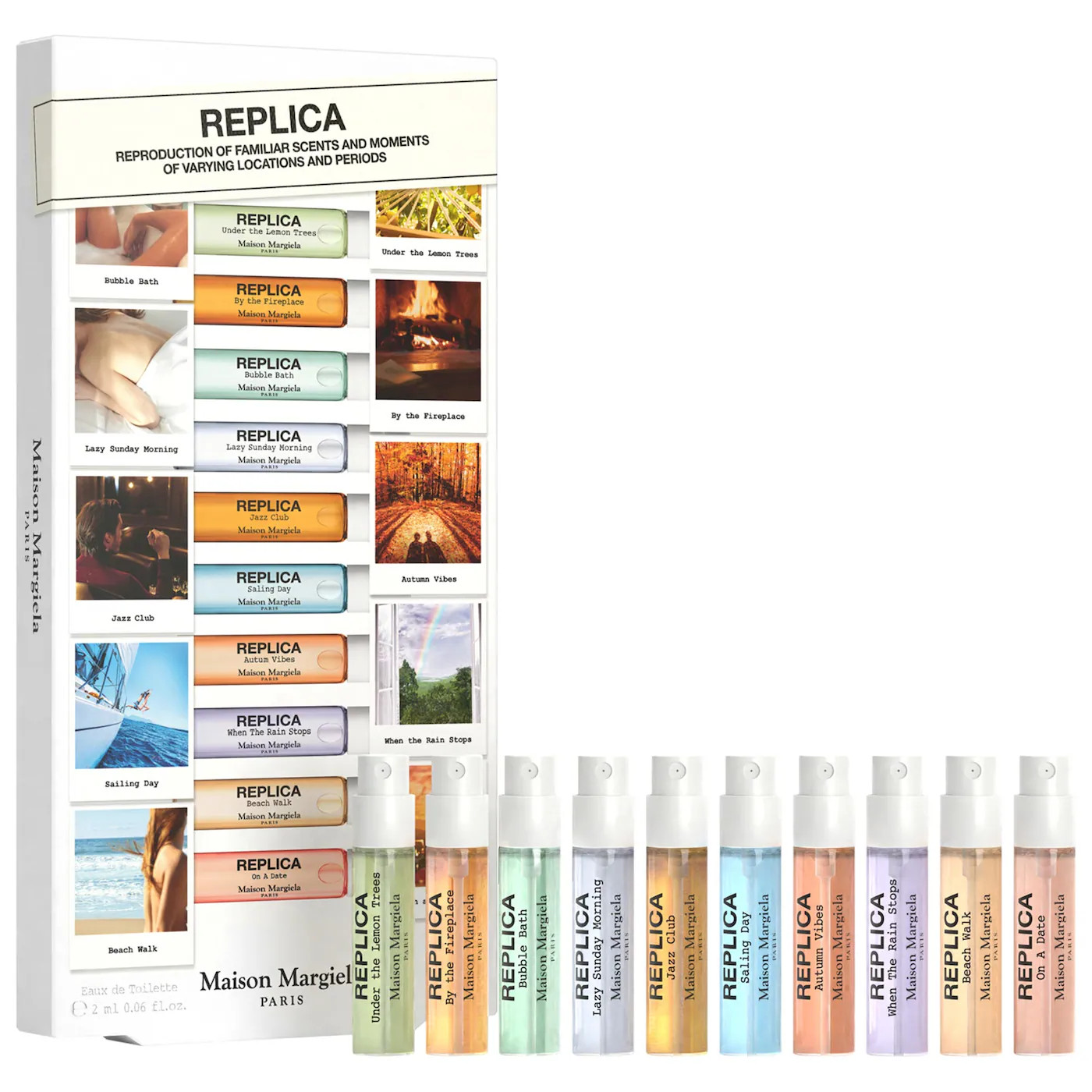 Maison Margiela ‘REPLICA’ Memory Box Sampler Set 10 pc US seller 2 DAY SHIPPING