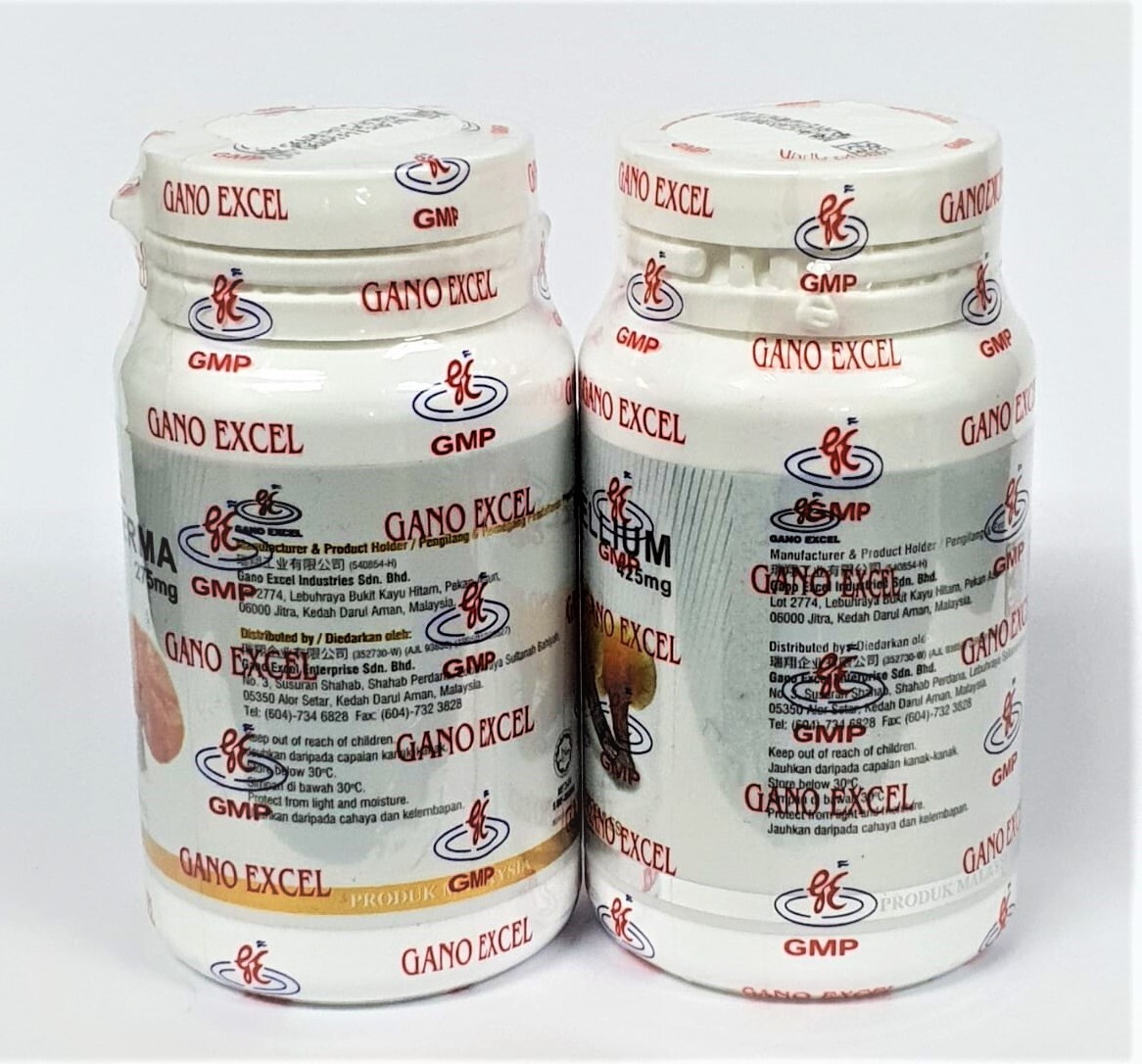 Gano Excel Excellium 90 + Ganoderma Lucidum 90 Capsules Lingzhi Reishi NEW USA