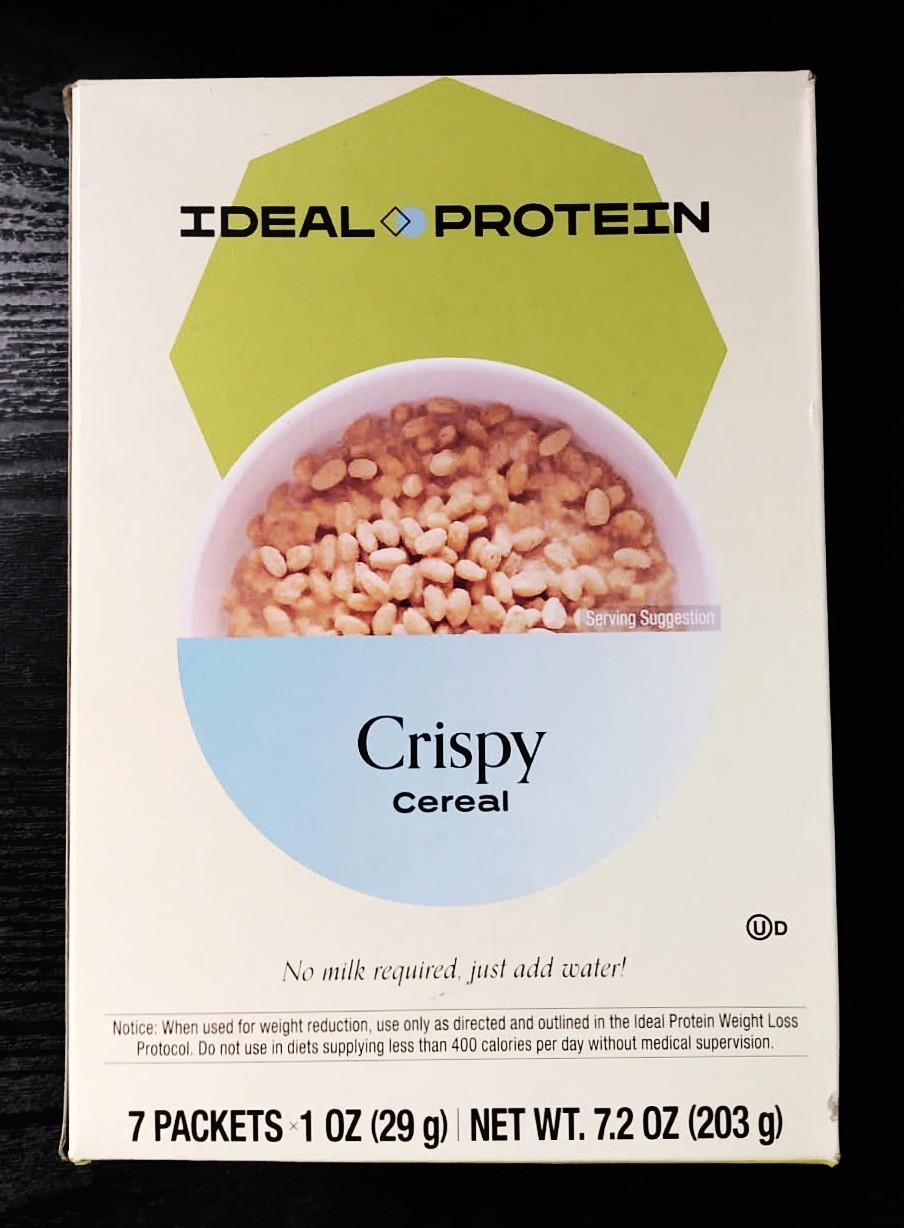 Ideal Protein Crispy Cereal 1 Box (7 Servings) BB 6/27 FREE SHIP