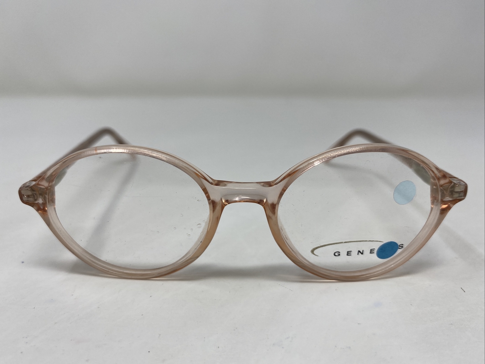 Genesis G-3402 PALE ROSE 45-15-125 Pink Plastic Full Rim Eyeglasses Frame HP89