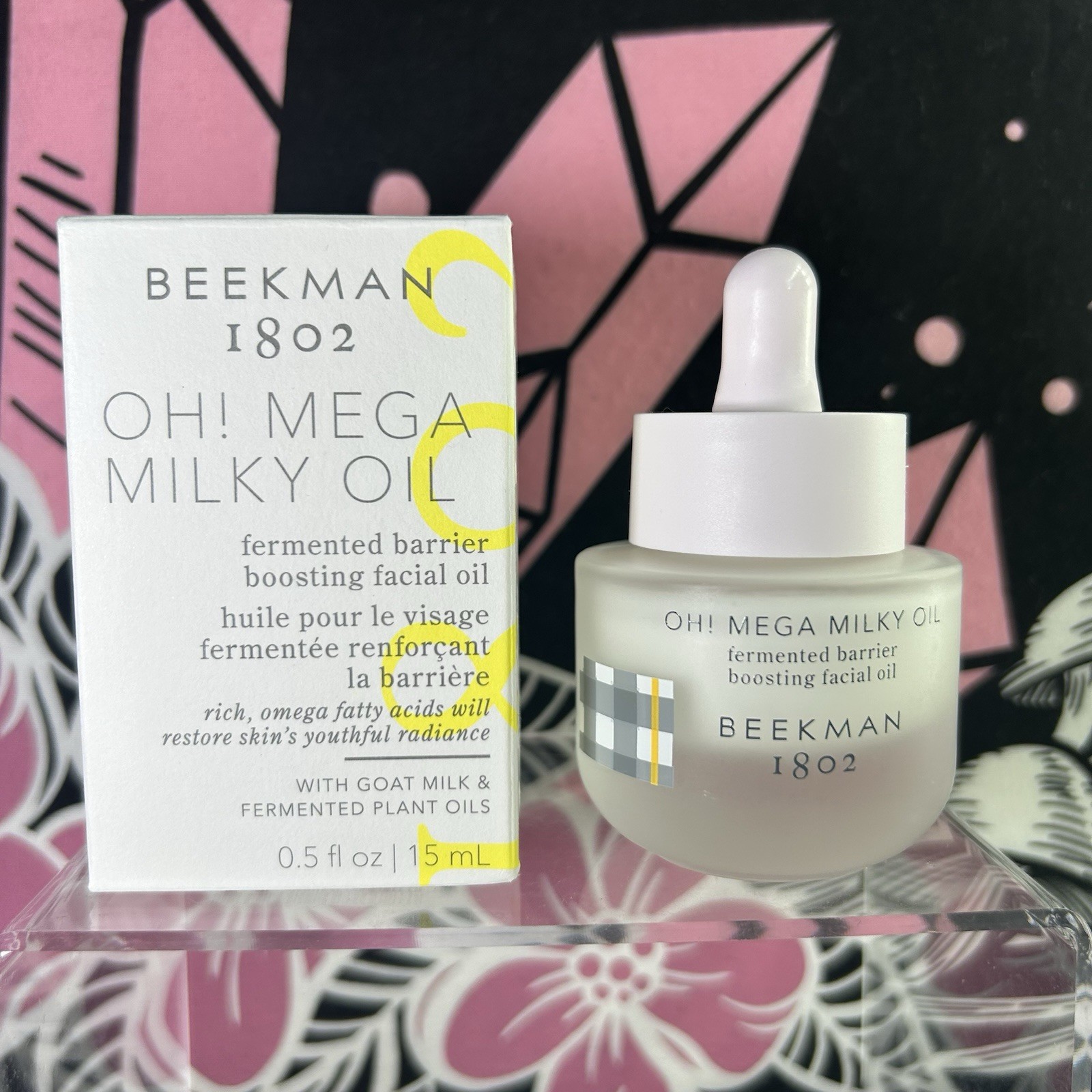 Beekman Oh! Mega Milky Oil Fermented Barrier Boosting Facial Oil 15ml