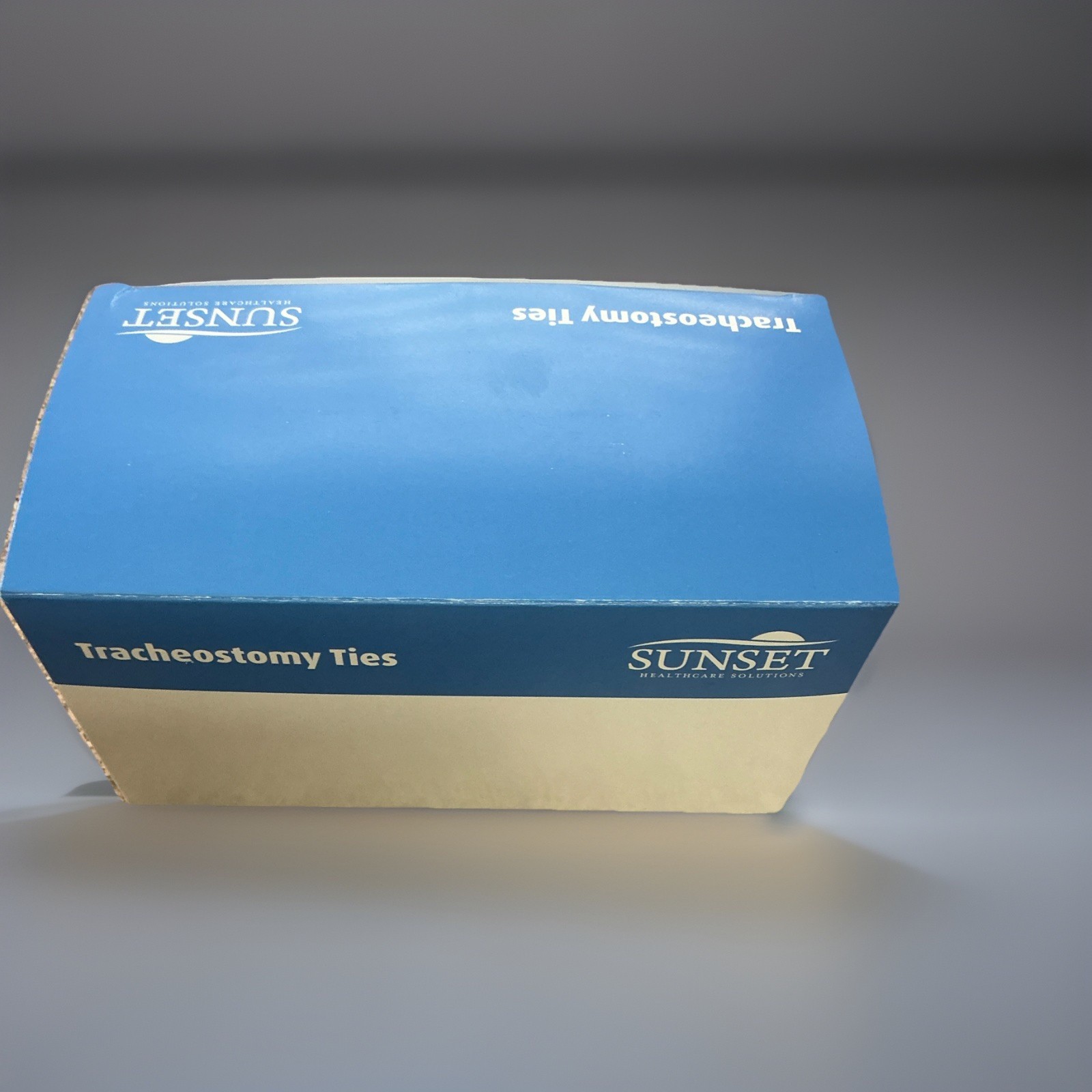 Sunset 2 Piece Tracheostomy Ties 2.5cm x 51cm RES030-20 Box of 20 Units