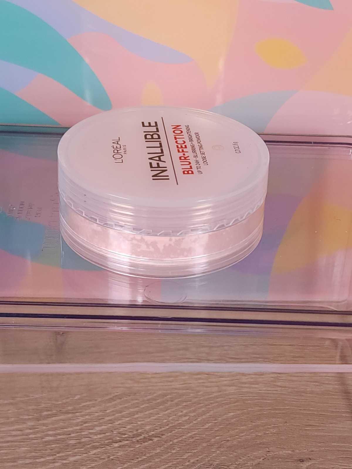 L’Oréal Infallible Blur-Fection Loose Setting Powder 10 Light Pink NEW