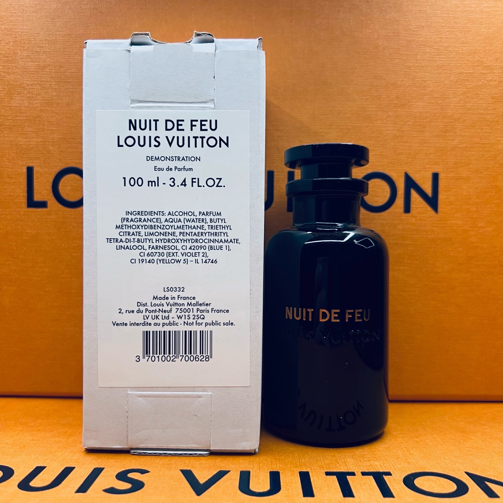 Louis Vuitton Nuit de Feu Eau De Parfum Spray – 100ml / 3.4oz