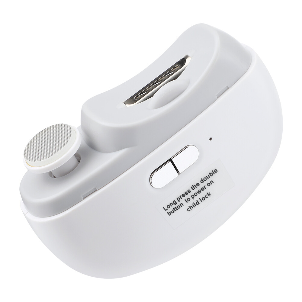 Automatic Electric Toe Nail Clippers w/ LED Light USB Rechargeable Nail Trimmer.