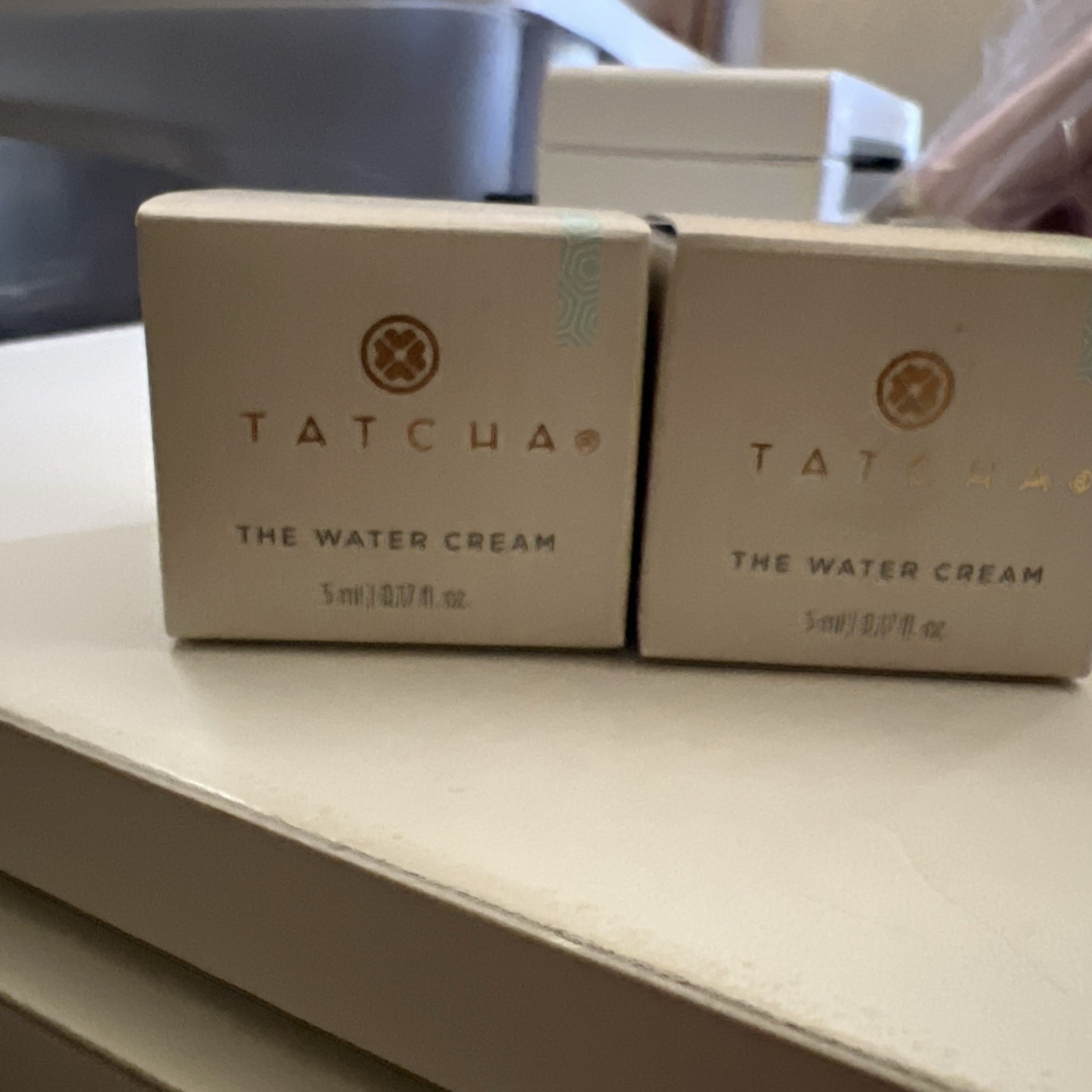 Tatcha The Water Cream Moisturizer 0.17 fl Oz 5 ML (2 Pack)