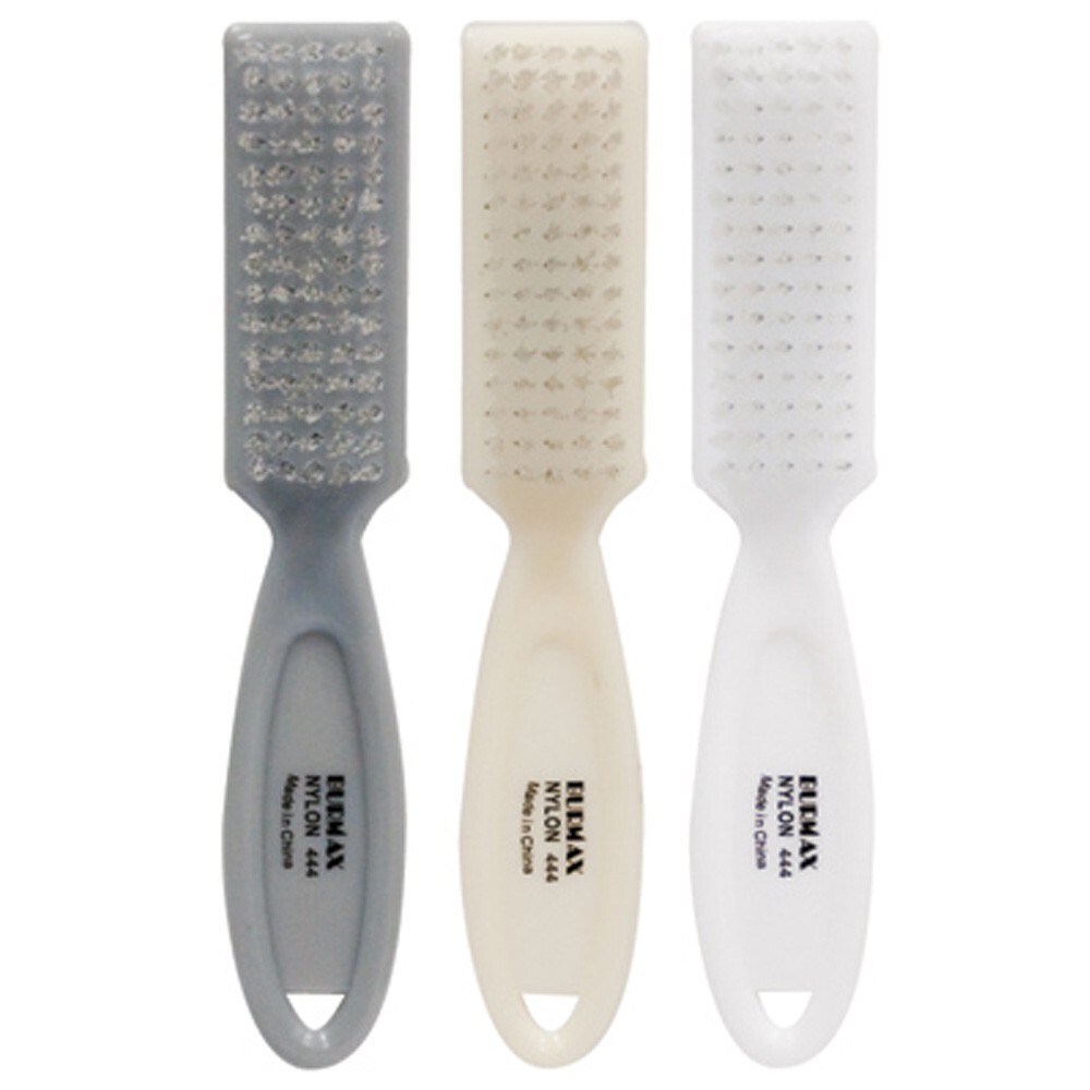 BARBER BEAUTY SALON DL PRO HARD BRISTLE MANICURE NAIL CLIPPER BRUSH 1 PC ONLY