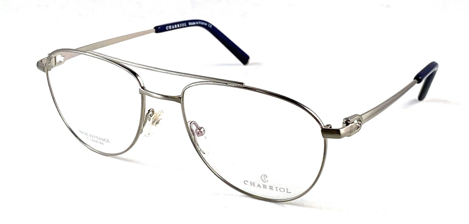 CHARRIOL PC75040 PC 75040 C05 57-19-140 EYEWEAR FRAME EYEGLASSES Silver