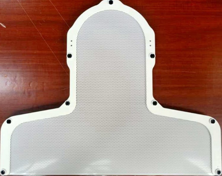 2.4mm white 2pz Thermoplastic radiotherapy mask S type 9 pins head shoulder