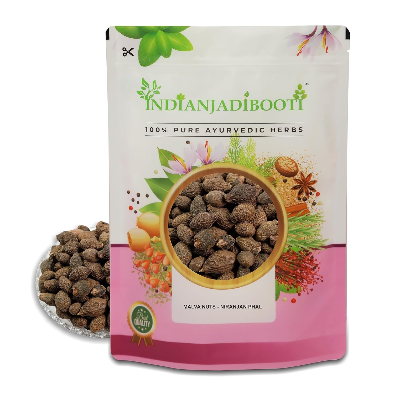 Niranjan Phal – Sterculia Lychnophora – Malva Nuts China Nut-Umasmangu – 100 GM
