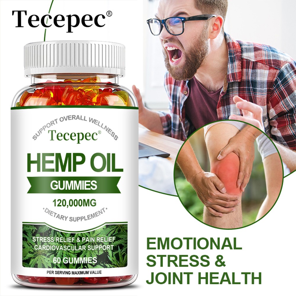 Oil Fudge Supplements Calm Sleep Stress Anxiety Pain Relax Relief 60 Pills US