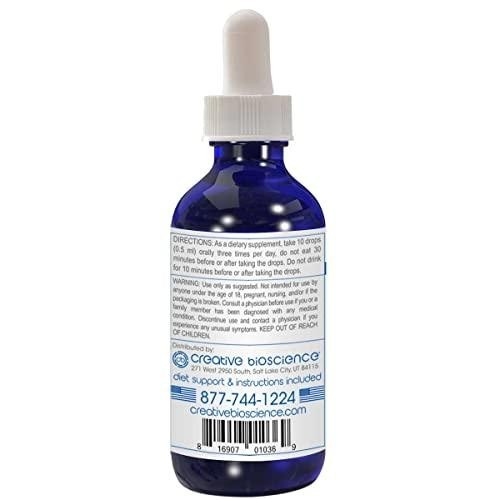 Creative Bioscience 1234 Diet Drops- 4 PACK- 12 2fl. Oz. blue dropper bottles