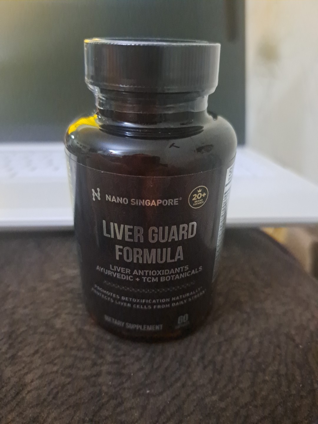 Nanotechnology Singapore Liver Guard Formula 60 Capsules exp 10/27