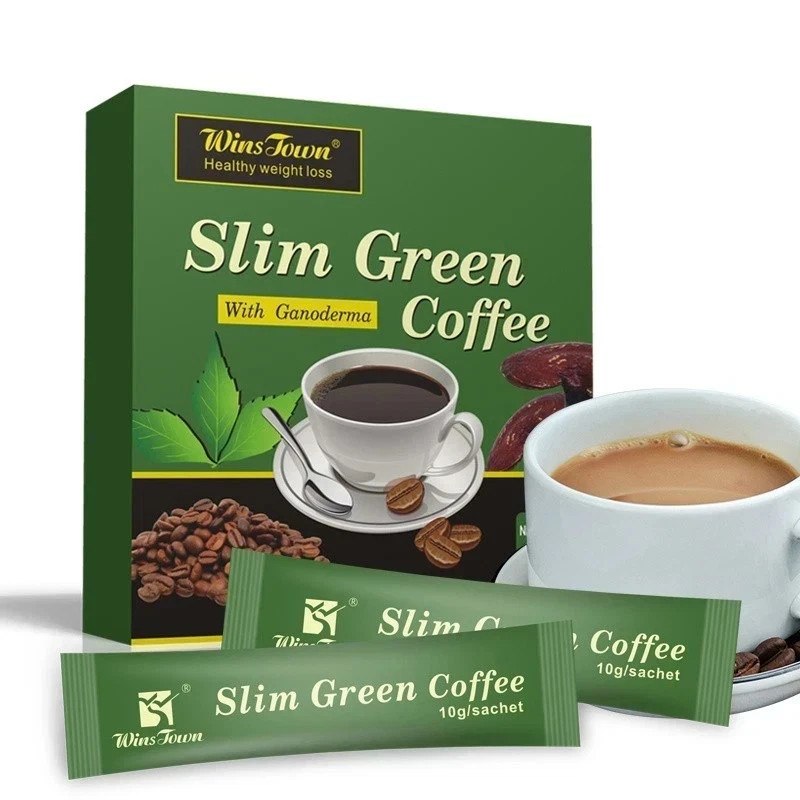 SLIM Green Coffee Ganoderma HEALTHY WEIGHT LOSS Control Detox Tea – USA Seller