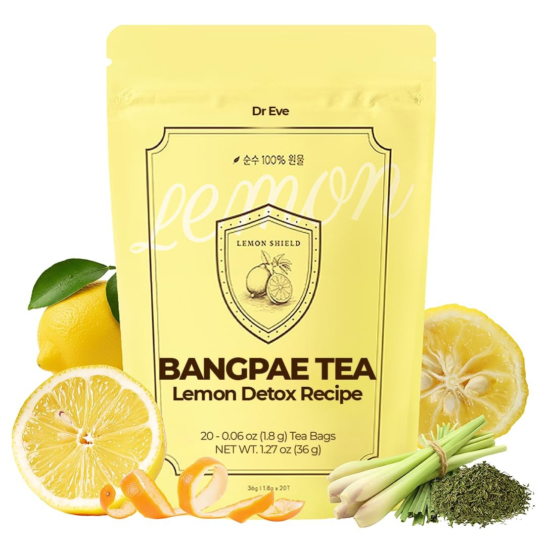 Dr.Eve BANGPAE Tea Lemon Detox 20 Organic Teabags Diet Support