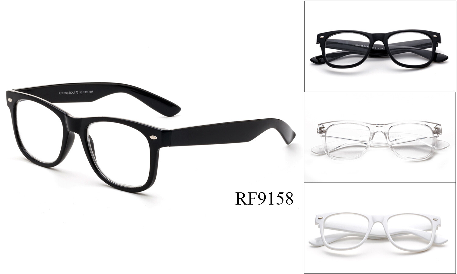 Classic Reading Glasses Horn Rim Vintage Retro Reader Simple Stylish Durable