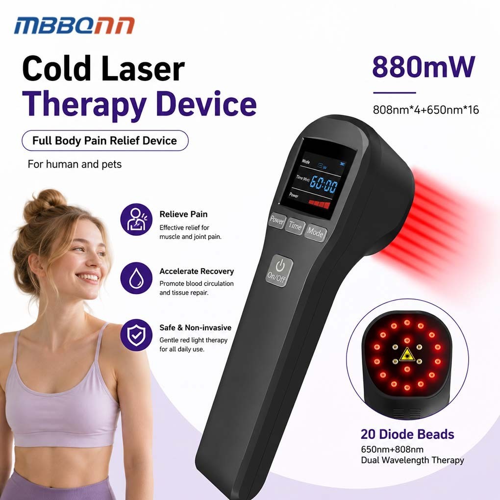 20 Diode Low Level Laser Therapy for Neck Shoulder Knee Pain Relief Home Use