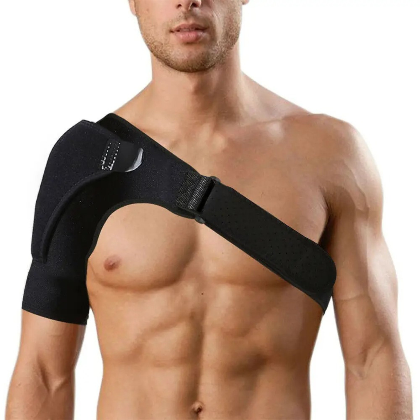 Shoulder Brace Support Compression Sleeve Torn Rotator Cuff AC Joint Pain Relief