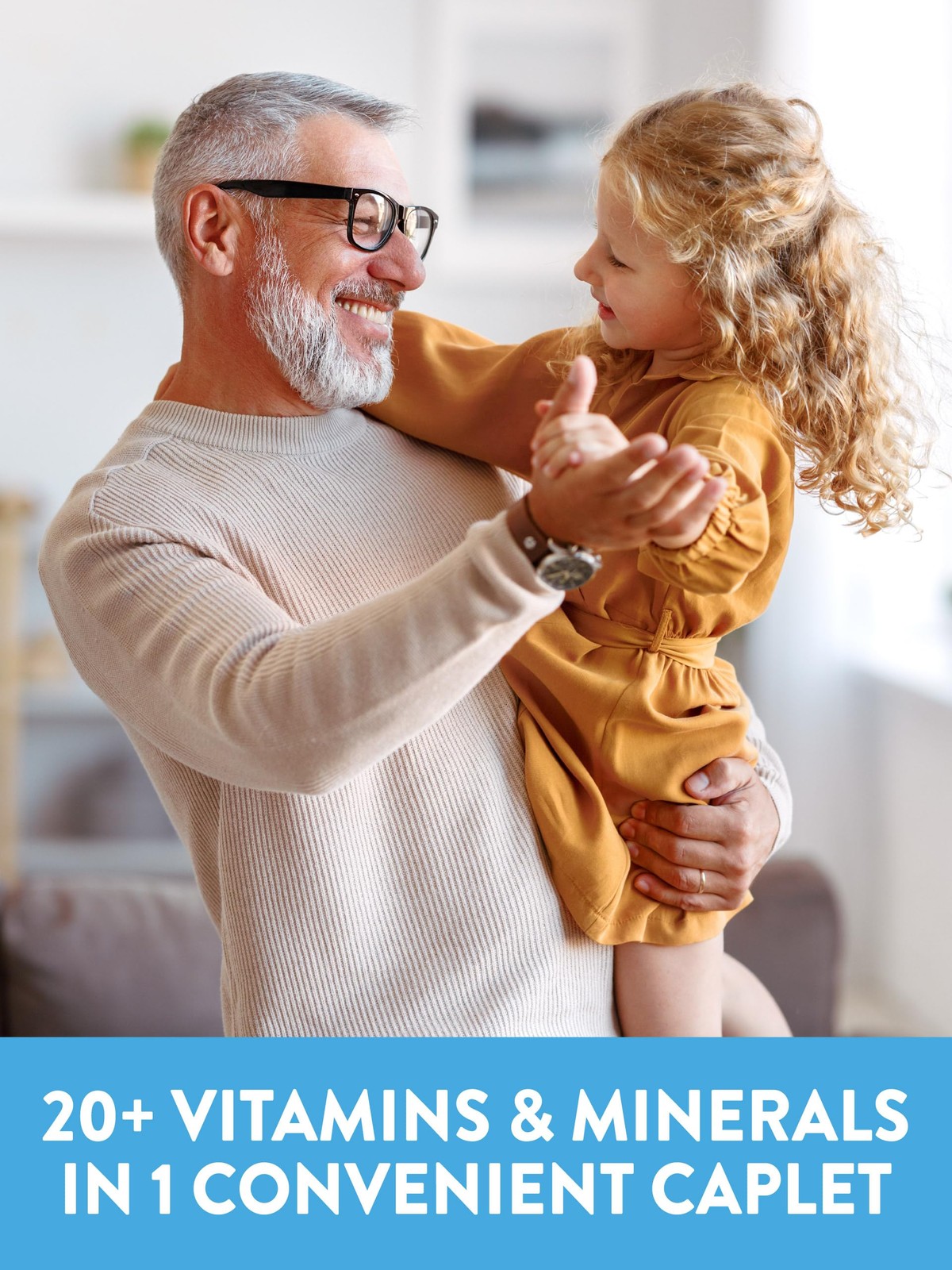 Nature’s Truth Men’s 50+ Multivitamin | with Vitamins 100 Count (Pack of 1)