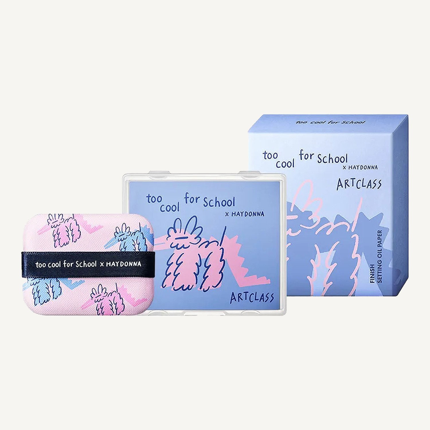too cool for school x HAYDONNA Setting Oil Paper Bulk 2-Pack – Total 200 Sheets