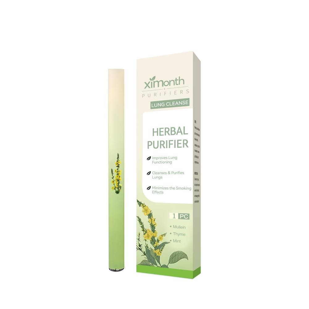 4 Style Herbal Diffuser w/Mullein Thyme Mint for Lung Health Fresh Air 4 packs