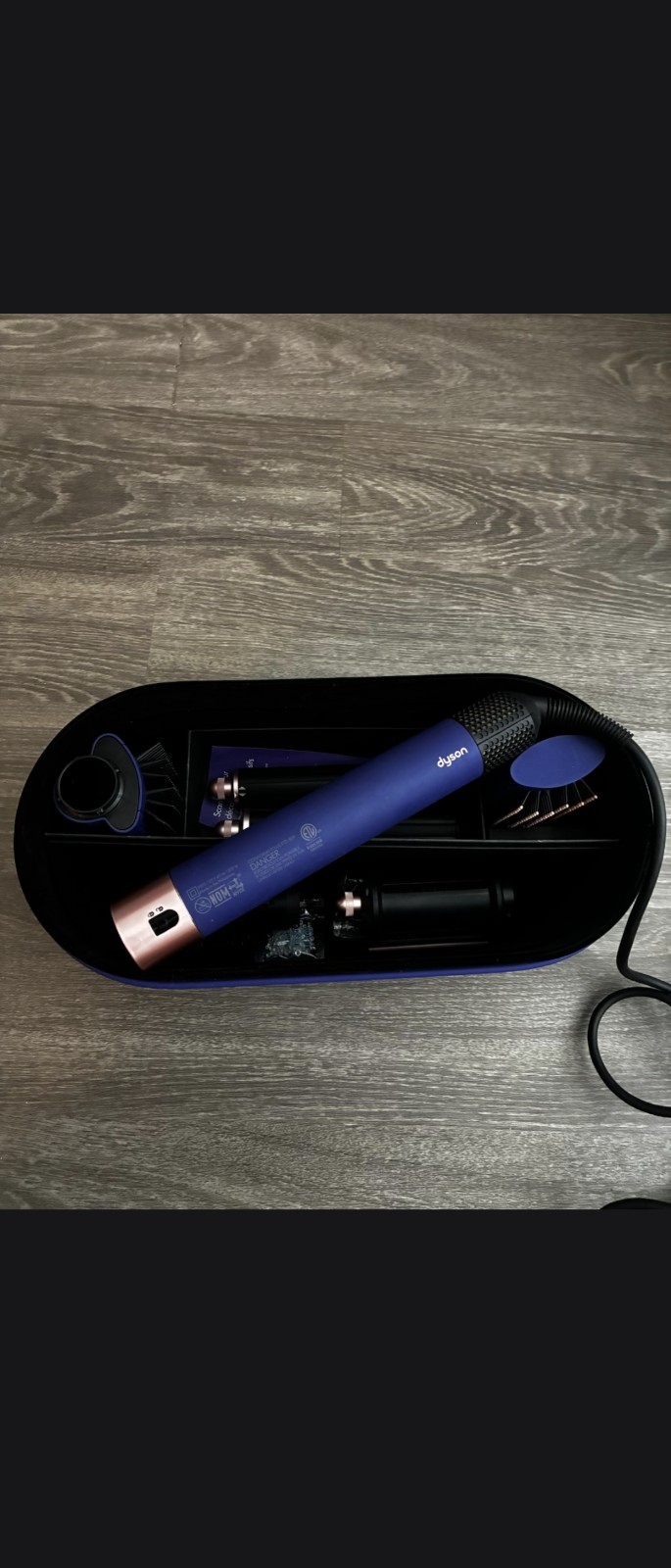 Dyson Airwrap HS05 Multi Styler Blue/Copper w/ Attachments 1.2in 1300W
