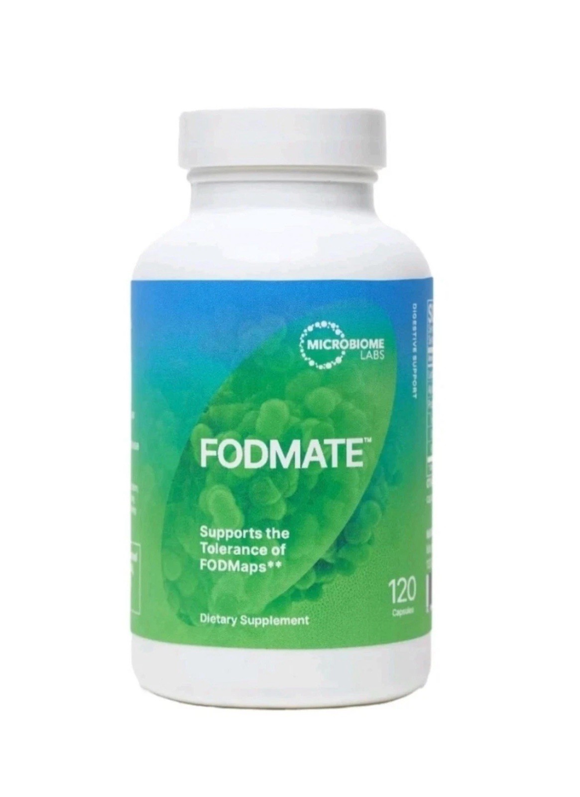 Microbiome Labs FODMate 120 Caps Supports Digestive Comfort and Relief #410