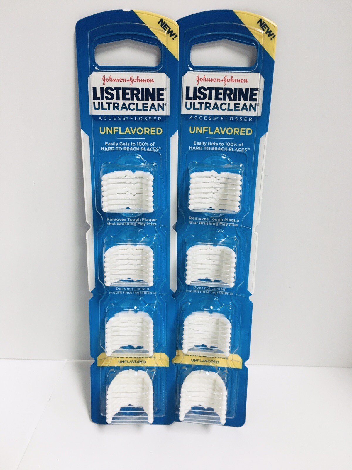 2 x 28 listerine ultra clean access floss unflavored