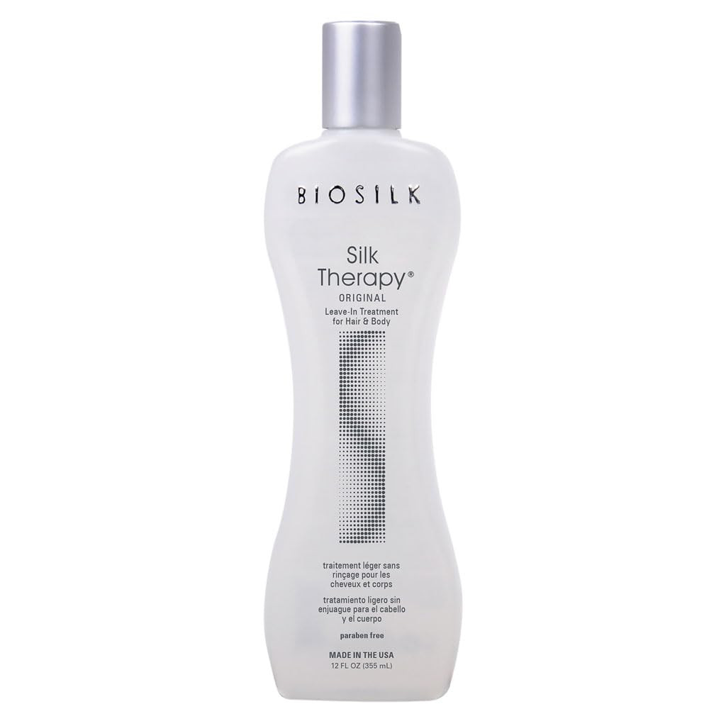 Silk Therapy Original, Reconstructing Leave-In Hair Treatment, Adds Shine, Smoot